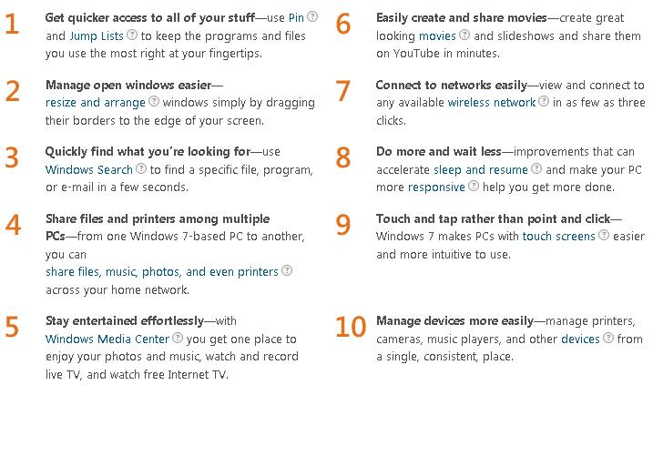 10reasonstoupgradetowindows7 10 Reasons Microsoft says you should upgrade to Windows 7